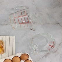 요리계산 살림템 내열유리 계량컵 양념장 멀티계량컵 베이킹용품 계량컵추천 라면물맞추기 카페 주방템, 1000ml