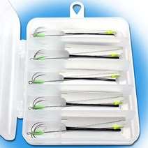 호래기채비 바다낚시 바늘 오징어채비 2단