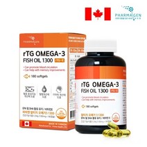 파마젠 rTG 알티지 오메가3 dha epa 180캡슐, 180캡슐 x 3개