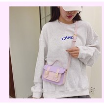 수지네작업실 가죽가방 DIY 미니데일리샤첼 퀼트 만들기 국내 배송 가죽공예, 미니샤첼백 퍼플