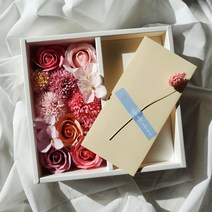 D.BEST 어버이날 용돈박스 핸드메이드 L, 화이트