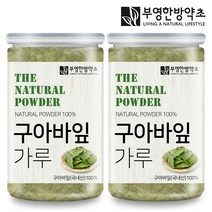 부영한방약초 국산 구아바잎 가루 분말, 100g 2개
