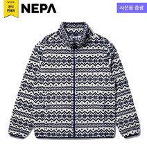 네파 패턴 비스코 플리스 공용 자켓(7HF6145 프라자점 사은품증정)