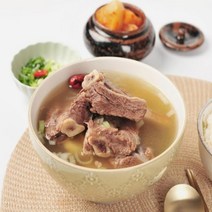 밥먹는사람들 소갈비탕 혼밥 밀키트 레토르트 파우치 간편식 550g, 550g 5팩