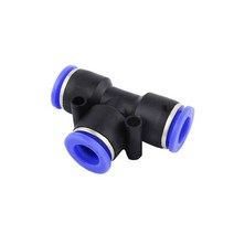 공압 피팅 빠른 커넥터 공기 물 호스 튜브 플라스틱 PU PY 4mm 6mm 8mm 10mm 플러그에 밀어, 03 PE_02 6mm