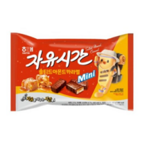 해태 미니자유시간 솔티드아몬드카라멜, 1개, 420g