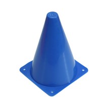 칼라콘 18cm 블루 트레이닝 고깔콘 체육 대회 용품, 단품