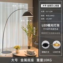 침실무드등 미니멀 책상무드등 거실스탠드 거실등 소파등 인테리어무드등 디자인 무드등 스탠드무드등 까사미아조명 테이블조명 플로어램프 스탠드 까사미아스탠드, 라지 철제 받침대 12w 단색 발스위치