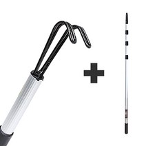 감수확 (감대망 스텐감따개 감손 열매수확기 가지꺽기 삼손과일수확기 과일수확레버식가위), 1개, 05_04.가지꺾기헤드+감장대 7.5M