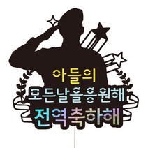 비비드레인 전역 케이크토퍼, 19-전역축하해(아들)