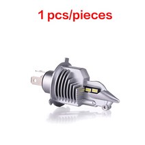 KAFOLEE-H4 9003 HB2 LED 차량 헤드 라이트 전구 12V 24V 80W 16000LM 다이오드 램프 H4 조도 깊은 빔 자동차 등급 칩, [02] 1 pcs, [02] 6000K white