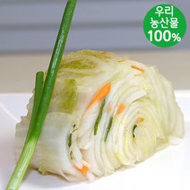 [담채원]학교급식납품업체 !국내산 김치들, 백김치 5kg