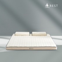 레스트 통몰드 천연라텍스 토퍼 매트리스 7.5cm 슈퍼싱글