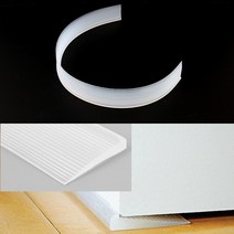 잘라쓰는 투명 가구 턱받침 60CM 층간소음방지매트 층간소음방지