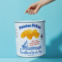 스페인 보닐라 페인트통 기생충 명품 감자칩, 가염 감자칩 275g