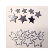 다이컷 틀 커팅다이 스텐실 별 금속 커팅 다이 Scrapbooking DIY 앨범 스탬프 종이 카드 수제 인사말 엠보싱 장식 공예