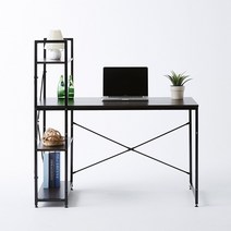 퍼니앤박스 FNB6 H형 컴퓨터 책상 1200X600, 월넛