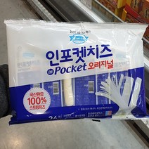 덴마크 인포켓 치즈 480g 24입 보냉포장무료, 아이스팩 보냉백