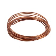 이동식랩핑기 자동랩핑기 반자동 수동 절단Diy 베어 순수 구리 와이어 케이블 T2 권선 코일 10M 0.1mm, 0.4mm 10미터