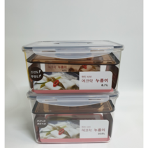 에코락 누름판 밀폐용기 누르미 저장통 누름락 BPA FREE, 4.1L