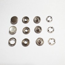 무독성 가시도트단추/진주/뚜껑/ 똑딱단추 11미리 10쌍, 진주가시도트 11미리 10쌍