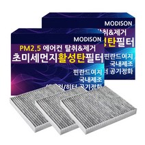 모디슨 PM2.5 초미세먼지 자동차 활성탄 에어컨필터 차량용품 1개입, 1개, 기아 뉴쏘렌토R M.013