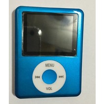 무손실 음원 하이파이 플레이어 이어폰이있는 고품질 mp4 1 8 인치 화면 lcd 미디어 비디오 영화 fm 라디오 3 세대 mp4 음악, 푸른, add32gtfcard