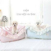 범퍼 강아지 쿠션 밀키웨이 M KSO-반려동물 베드 방석, M그레이