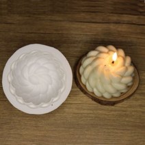 양초 금형 2023 Diy 3d 실리콘 콩 왁스 만들기 용품 크리스마스 장식, 1