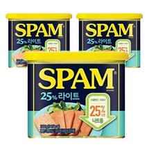 CJ 제일제당 스팸 마일드 라이트 300gX3개, 300g, 3개