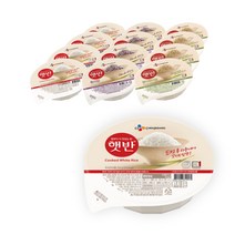 CJ제일제당 햇반 백미밥 흑미밥 발아현미밥 210g 24개 36개, 흑미밥 210g x 24개