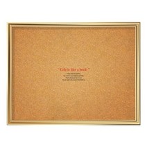 오너클랜 골드 메모보드 5845L BROWN 대 사무용품_W2A7CF7, 단품
