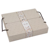 미앤미 화과자박스(16구) / 1개 / 240x240x55mm / 화과자케이스별도구매 / 정과박스/양갱박스/도라지정과포장/화과자포장