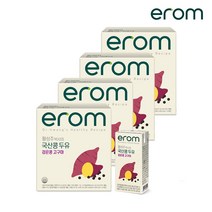 이롬 국산콩 검은콩 고구마 두유 190ml 64팩, 상세페이지 참조