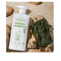 [톡톡스킨] 완도산 다시마로 만든 비건 다시마샴푸 임산부샴푸 비건 탈모샴푸 무자극샴푸 ewg그린등급 아기샴푸 천연샴푸 ewg그린등급 1리터 대용량, 6개