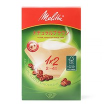 메리타 아로마 필터 1X2 브라운 40매, 옵션선택