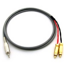 카나레 OFC 무산소동선 3.5스테레오-2RCA 1M~10M [L-4E6ATG], L-4E6ATG Y분기케이블 1.5M