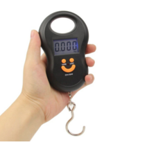 후크저울 낚시 잉어 주방 휴대용 여행용 손저울 측정공구 100G 컴팩사이즈 최대50KG측정 5010 LCD매달림저울