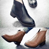매그넘 앵클 부츠 집업 발목 부츠 워커 신발 슈즈