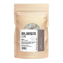 바나바잎 티백 차 코로솔산 바나나잎차 50티백 힐링 허브차, 1팩