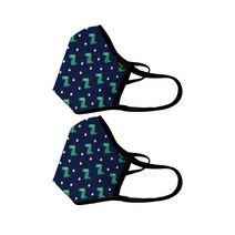 6mask 식스앤식스 황사 방역용 마스크 중형 KF94, 다이노, 2개