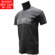 [지큐] 남자 빅사이즈 워싱 여름티 36 R2 피크 LA 반팔티