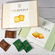 우리밀 녹차랑드샤 검은깨랑드샤 -72394EA, 쿠팡 녹차랑드샤+쇼핑백, 쿠팡 본상품선택