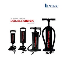 INTEX 에어펌프/물놀이/발펌프/매트/캠핑/자전거/튜브펌프/물놀이용품/다용도/휴대용/차량용, 인텍스 I 68612/29cm, 1개