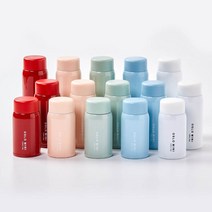 오슬로 미니텀블러 보온병 한약 커피, 화이트, 120ml