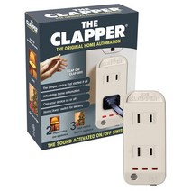 클래퍼 오리지널 홈 오토메이션 사운드 활성화 장치 온/오프 전등 스위치 박수 감지 - 주방 침실 TV 기기 - 120v 벽 플러그 스마트 홈 기술 TV 홈 선물에서 볼 수, Original Clapper