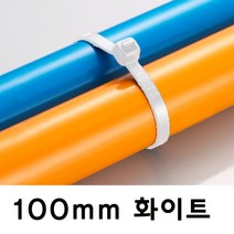 자이언트락 케이블타이-화이트100mm(100개) 선택01, 1팩