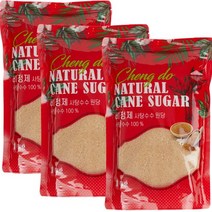비정제원당1kg * 3봉 비정제설탕 원당 사탕수수당(슈가푸드)