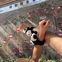 판다 인형 팬더 에버랜드 손목 팔찌 피규어 그란데, 4.알짜배기 2개, 옵션1