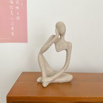 돌조각상 석공예 거실 장식품 조각품 조형물 개업선물 피규어 장식 인형, 작은 Zuo Si  높이 12cm